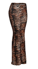 Load image into Gallery viewer, Tiger Striped Flare Pants