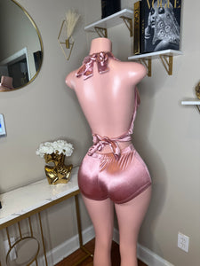 Pink Silky Set