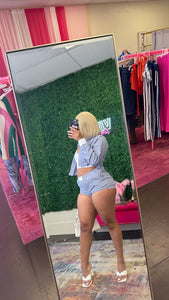 Label Me Striped Set (BLUE)